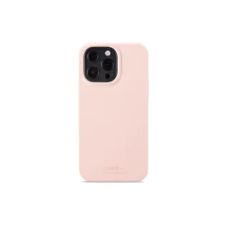 Holdit Coque arrière Silicone iPhone 13 Pro Blush Pink