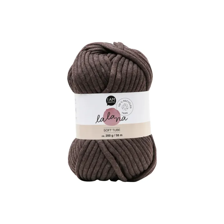 lalana Laine Soft tube 200 g, Brun foncé