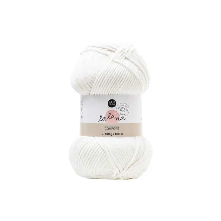 lalana Laine Comfort 100 g, Blanc