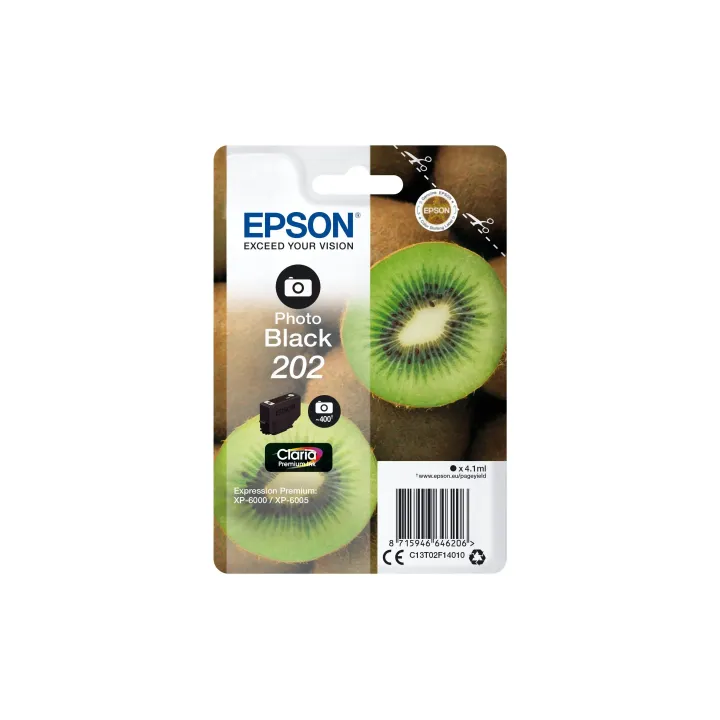 Epson Encre Nr. 202 - C13T02F14010 Photo Black