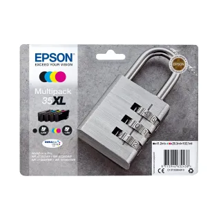 Epson Encre Multipack 35XL 4er Pack - C13T35964010 BK, C, M, Y