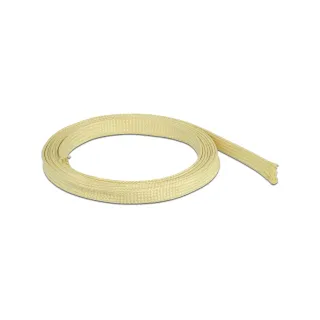 Delock Manchon tressé en fibres d’aramide 2 m x 10 mm Jaune