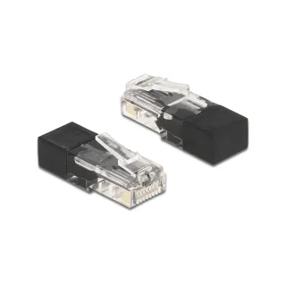 Delock RJ45 mâle avec résistance de terminaison