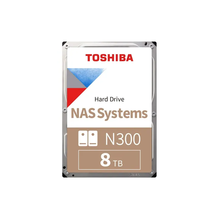 Toshiba Disque dur N300 3.5 SATA 8 TB