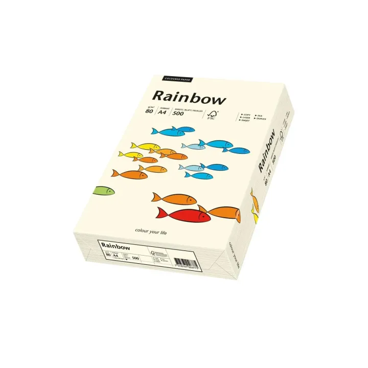 Rainbow Papier pour photocopie Rainbow 80 g-m² A4, Hellchamois