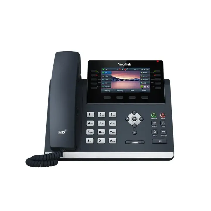 Yealink Téléphone de bureau SIP-T46U Gris