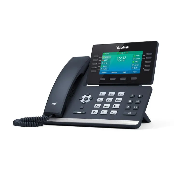 Yealink Téléphone de bureau SIP-T54W Gris