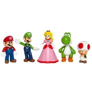 Nintendo Super Mario Set (6.5 cm) 5 Chiffres