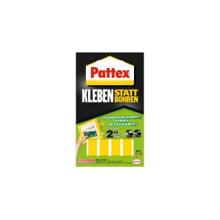 Pattex Ruban de montage 2 x 4 cm, 10 pièces