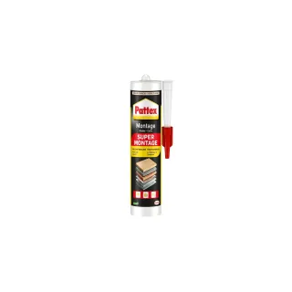 Pattex Adhésif de montage Supermontage 410 g, Beige