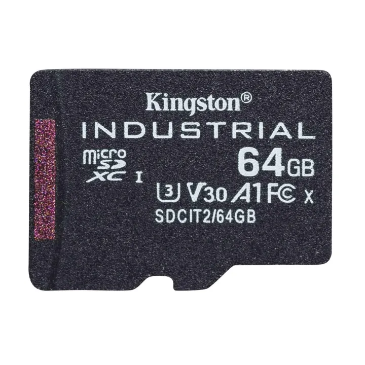 Kingston Carte microSDHC Industrial UHS-I 64 GB