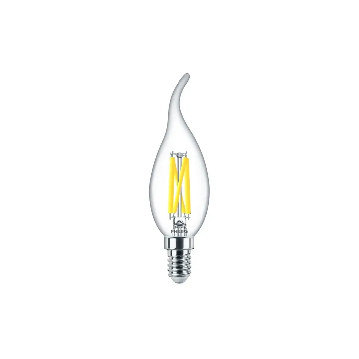 Philips Lampe LEDcla 40W E14 BA35 CL WGD90 Blanc chaud