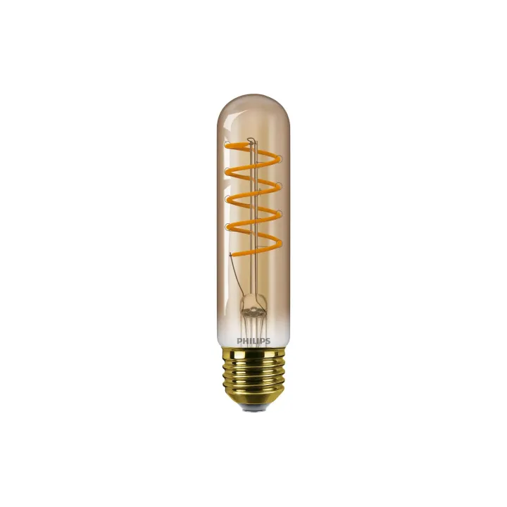 Philips Lampe LEDcla 25W E27 T32 GOLD D Blanc chaud