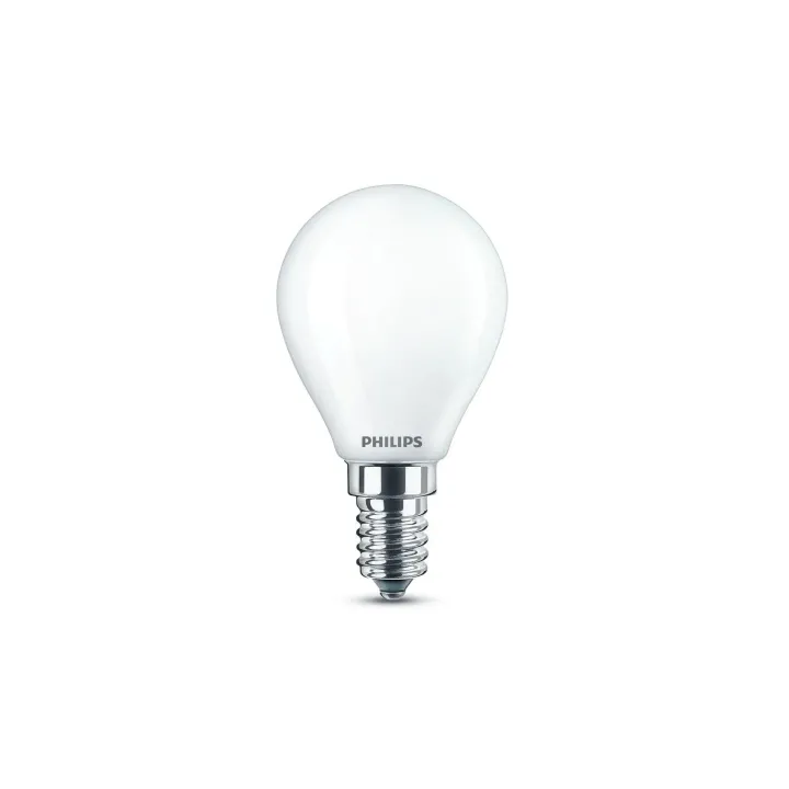 Philips Lampe LEDcla 40W E14 P45 FR WGD90 Blanc chaud