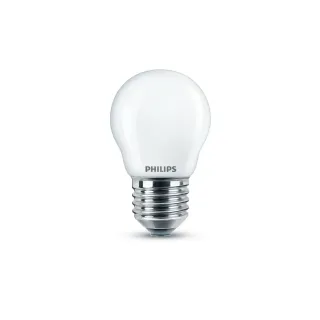 Philips Lampe LEDcla 40W E27 P45 FR WGD90 Blanc chaud