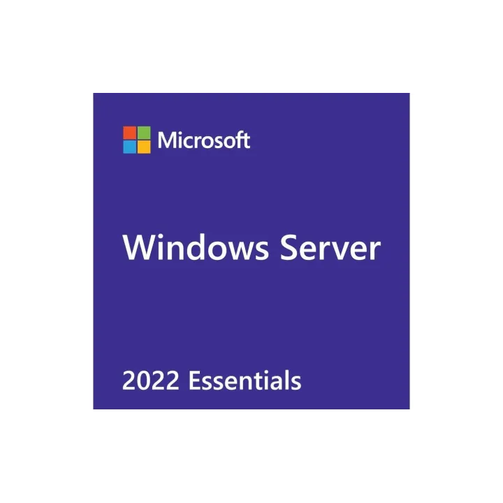 Microsoft Windows Server 2022 Essentials 1 CPU à 10 cœurs, ROK, ML