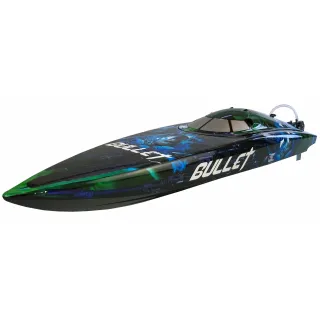 Amewi Bateau à moteur Bullet V4 4S 740 mm ARTR