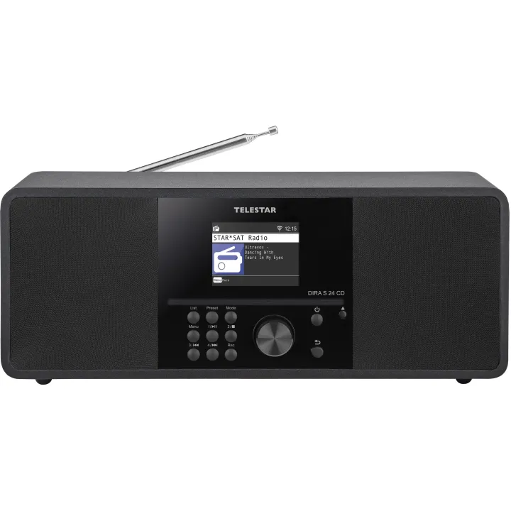 Telestar Lecteur radio-CD DIRA S 24 CD Noir