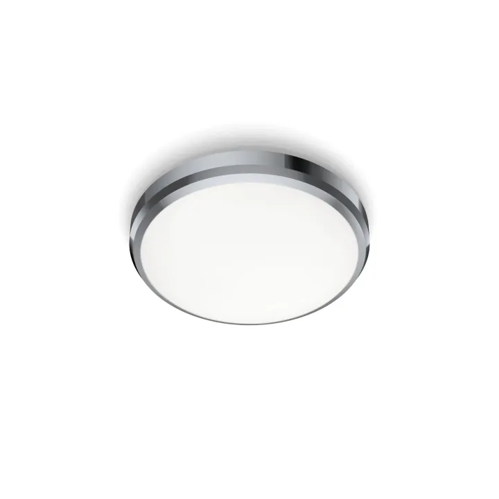 Philips Plafonnier Doris, 6W, 4000K, IP44, chrome