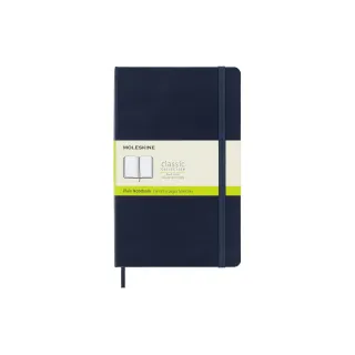 Moleskine Bloc-notes Classic A5 Blanco Bleu foncé, 240 pages