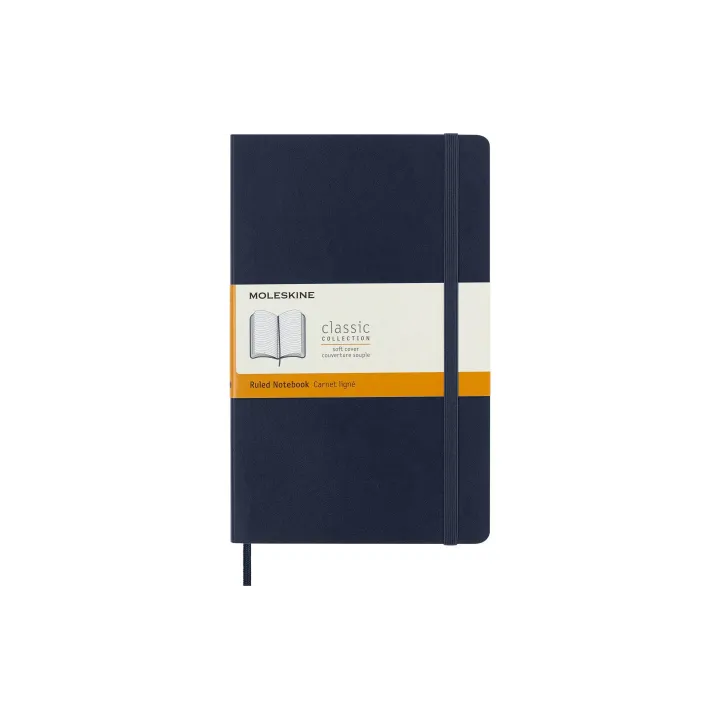 Moleskine Bloc-notes A5 Linéaire, 192 pages Saphier