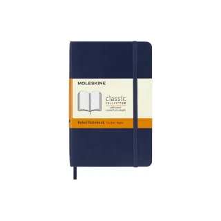 Moleskine Bloc-notes A6 Couverture souple lignée Saphier