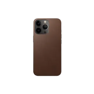 Nomad Leather Skin iPhone 13 Pro Marron