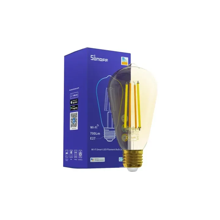 SONOFF Ampoule B02-F-ST64 1800 K-5000 K, E27