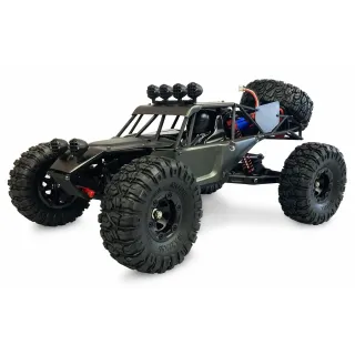 Amewi Buggy Dark Rampage 4WD, Gris 1:12, RTR