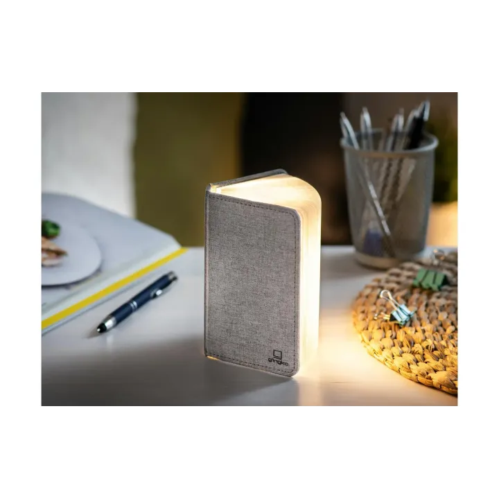 Gingko Lumière d’ambiance à LED Mini Smart Book Gris