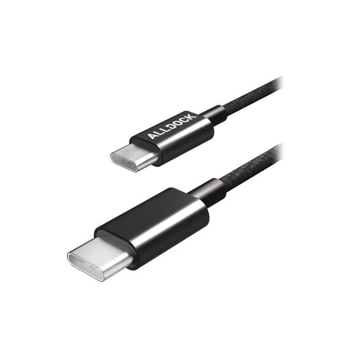 Alldock Câble USB Power Delivery USB C - USB C 0.35 m