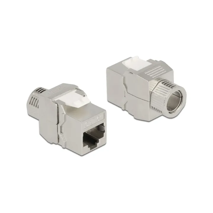 Delock Module Keystone RJ45 LSA, Cat.6A sans outil, blindé