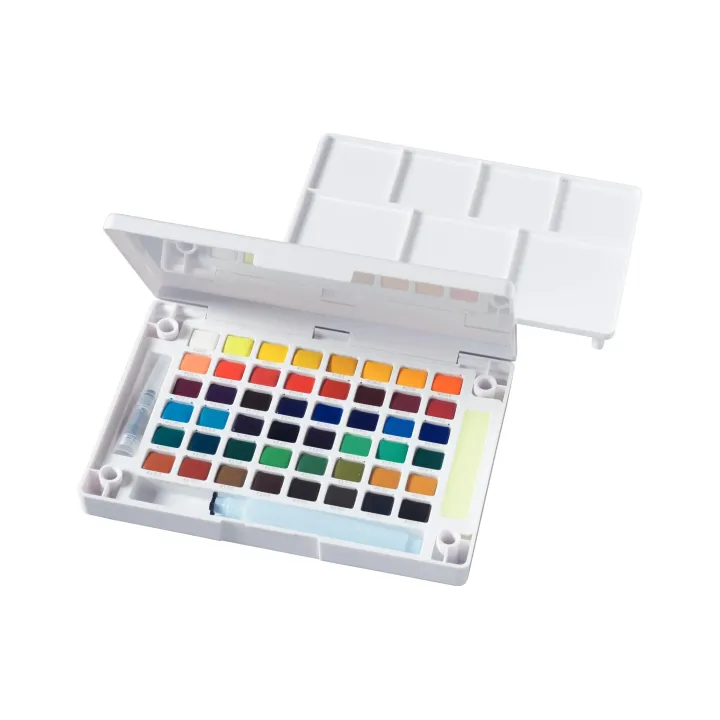 Talens Peinture pour aquarelle Koi Pocket Field Sketch Box 48 tasses