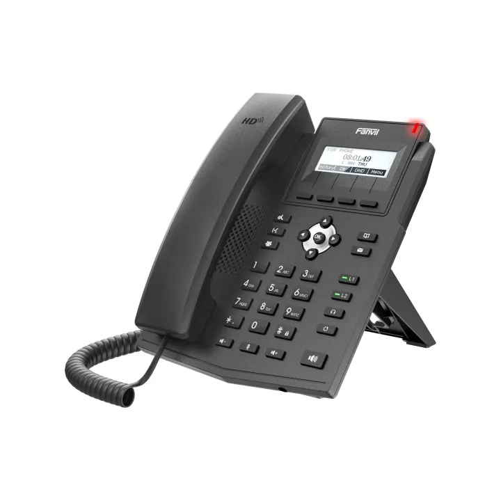 Fanvil Téléphone de bureau X1SP Noir