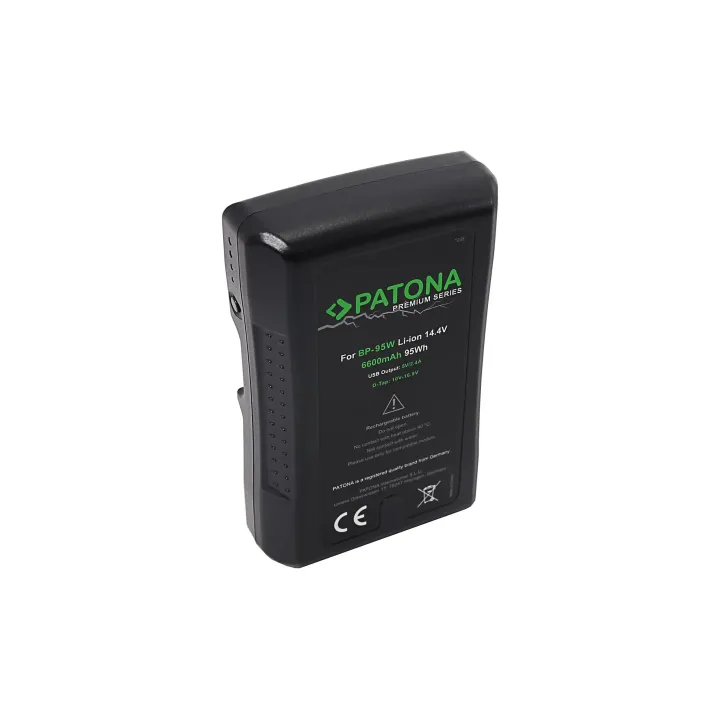 Patona Batterie pour caméra vidéo Premium V-Mount 95 Wh