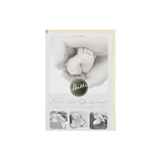 ABC Carte de félicitations Hello baby B6