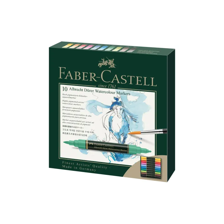 Faber-Castell Marqueur aquarelle Albrecht Dürer Étui de 10