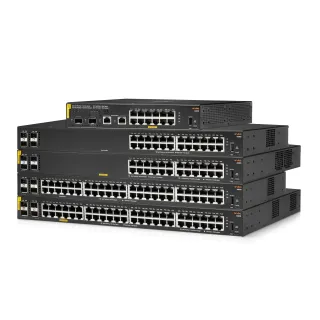 HPE Aruba Networking PoE+ Switch CX 6000 139W 14 Port