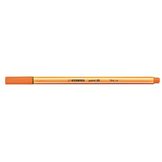 STABILO Fineliner Point 88 10 pièces, orange