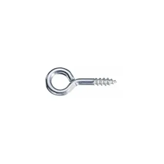 Krafter Anneaux de levage, acier galvanisé 20 x 8 mm, 8 pièces