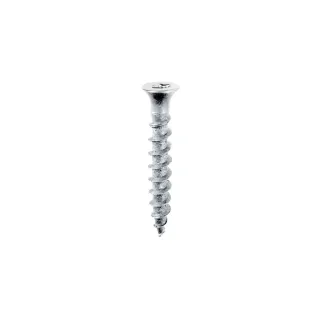 Krafter Vis pour contreplaqué Tête fraisée 3.5 x 16 mm Acier inoxydable, 12 pièces