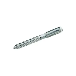 Krafter Vis à double filetage, Inox A2 M8 x 100 mm, 2 pièces