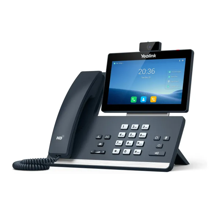 Yealink Téléphone de bureau T58W avec caméra Gris