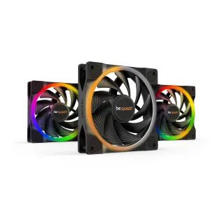 be quiet! Ventilateur PC Light Wings high-speed 120 mm paquet de 3