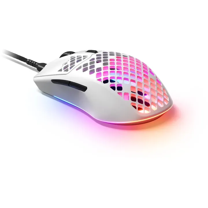 Steel Series Souris de gaming Aerox 3 Blanc