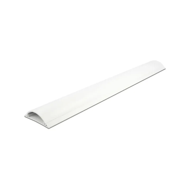 Delock Goulotte autocollant 1 m x 70 mm Blanc