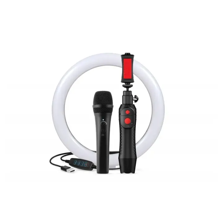 IK Multimedia Microphone à condensateur iRig Video Creator HD Bundle