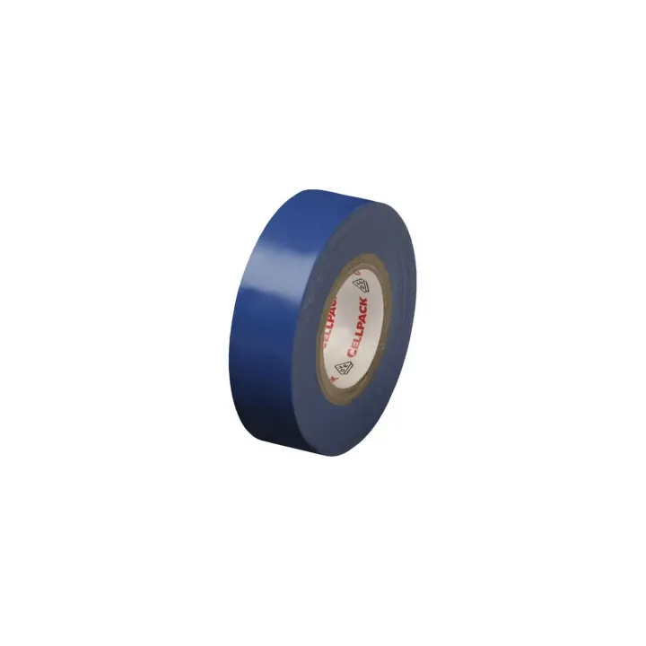 Cellpack AG Bande isolante 10 m x 15 mm, Bleu