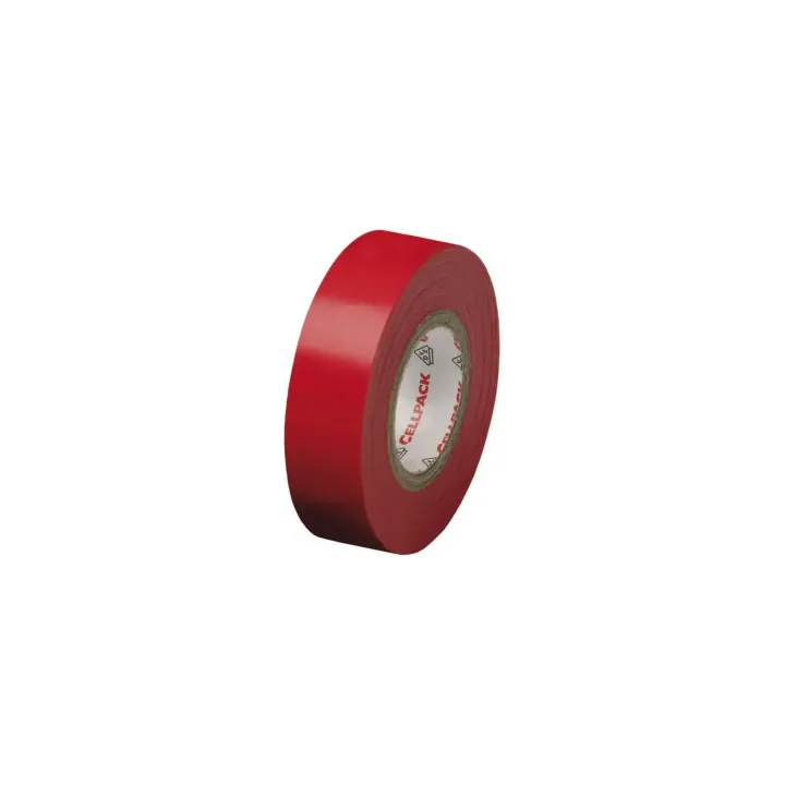 Cellpack AG Bande isolante 10 m x 15 mm, Rouge