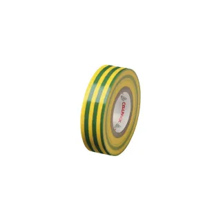 Cellpack AG Bande isolante 10 m x 15 mm, Jaune-Vert